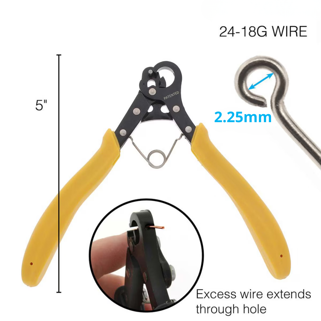 Model Expo Tools - Jackstay Eyebolt maker - One Step Looper Loop Pliers 2.25mm