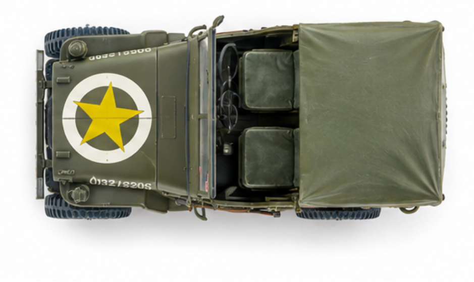 Italeri - Willys Jeep MB 80th Anniversary 1:24