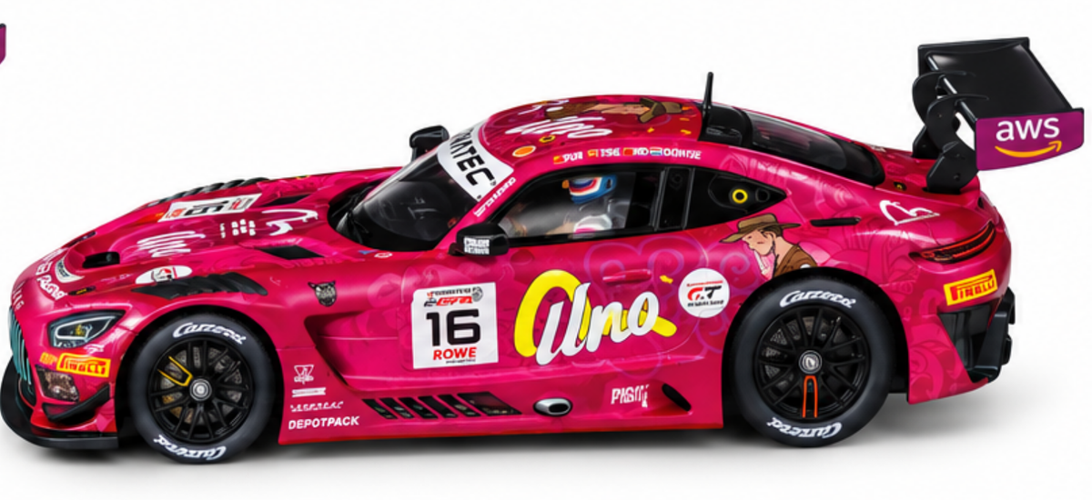 Carrera - 1:32 Mercedes-AMG GT3 Evo "Unoracing Team Landgraf, No.16" 24H Spa 2024