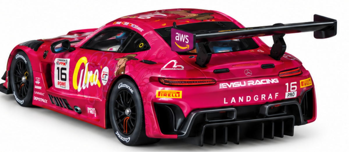 Carrera - 1:32 Mercedes-AMG GT3 Evo "Unoracing Team Landgraf, No.16" 24H Spa 2024