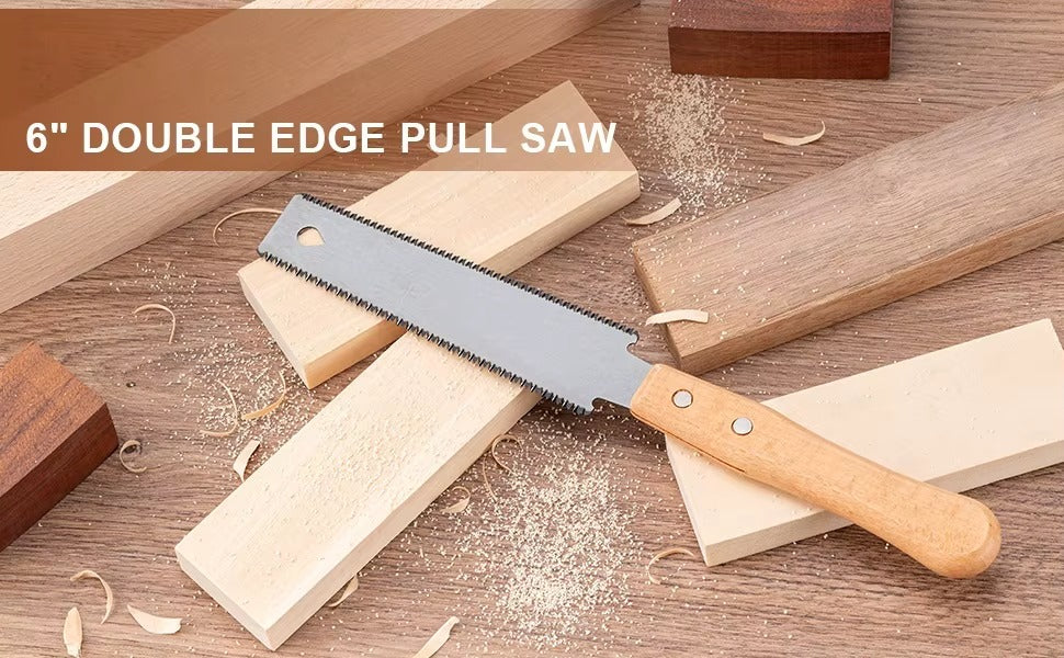 Model Expo Tool - Double-Sided 6" Mini Pull Saw (11/17 TPI)