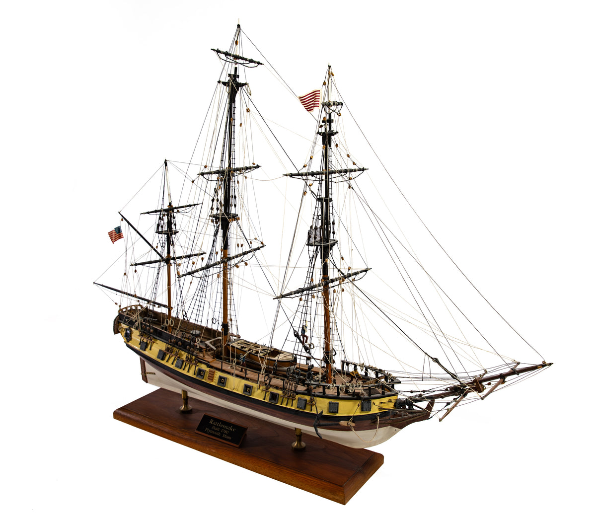 Model Shipways RATTLESNAKE US PRIVATEER 1:64 SCALE