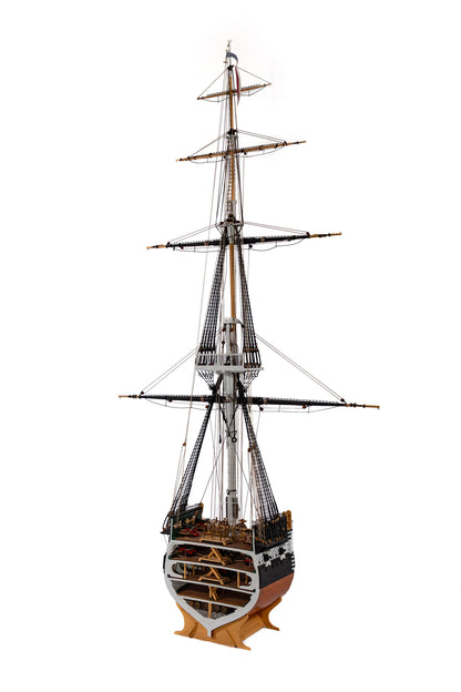 Model Shipways USS Constitution Cross-Section 1797  Scale Wooden Ship 1:76 Model Kit