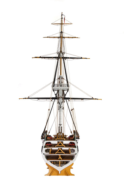 Model Shipways USS Constitution Cross-Section 1797  Scale Wooden Ship 1:76 Model Kit