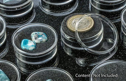 Round Gem Holder 1-3/4'' x 3/4'' 12 pcs