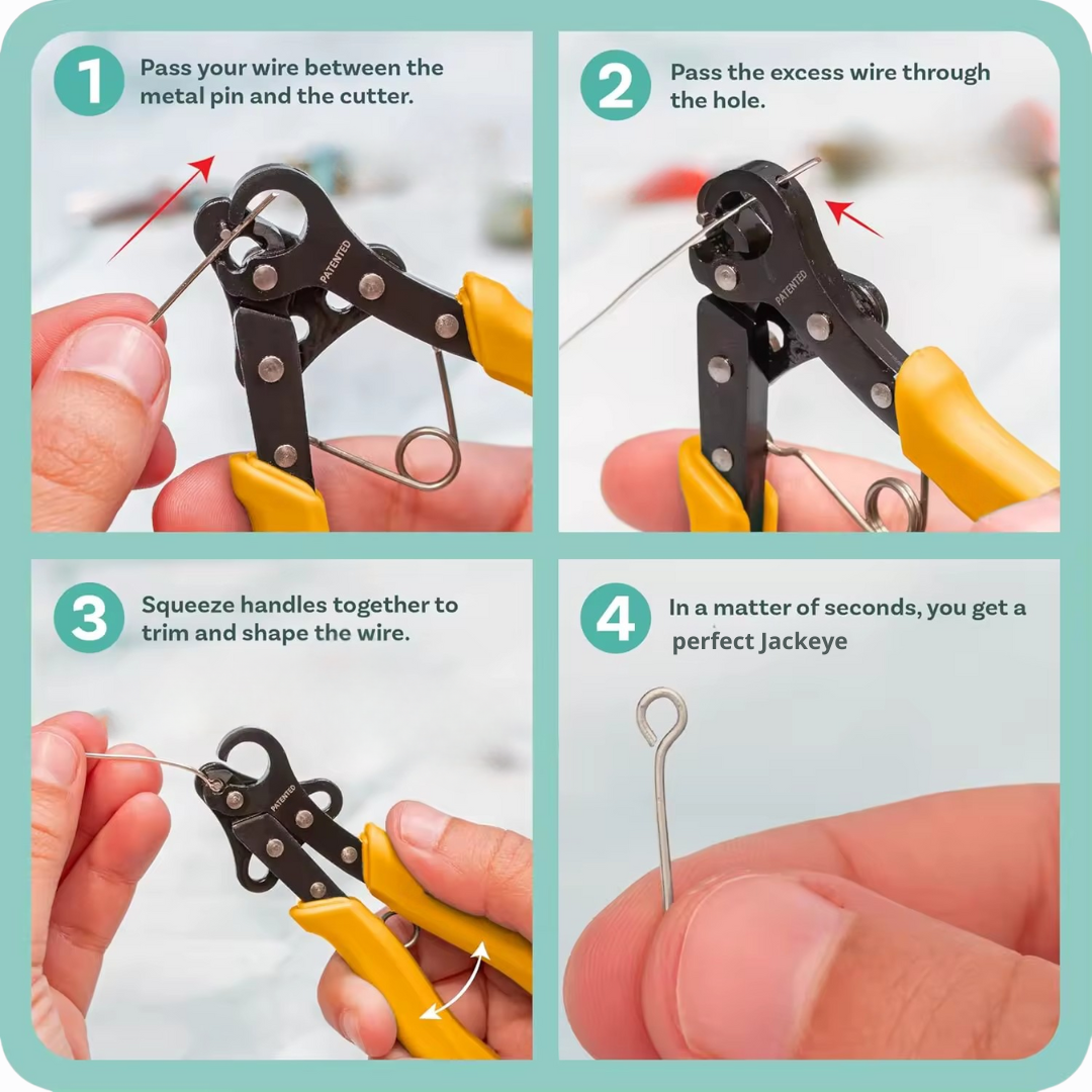 Model Expo Tools - Jackstay Eyebolt maker - One Step Looper Loop Pliers 1.5mm