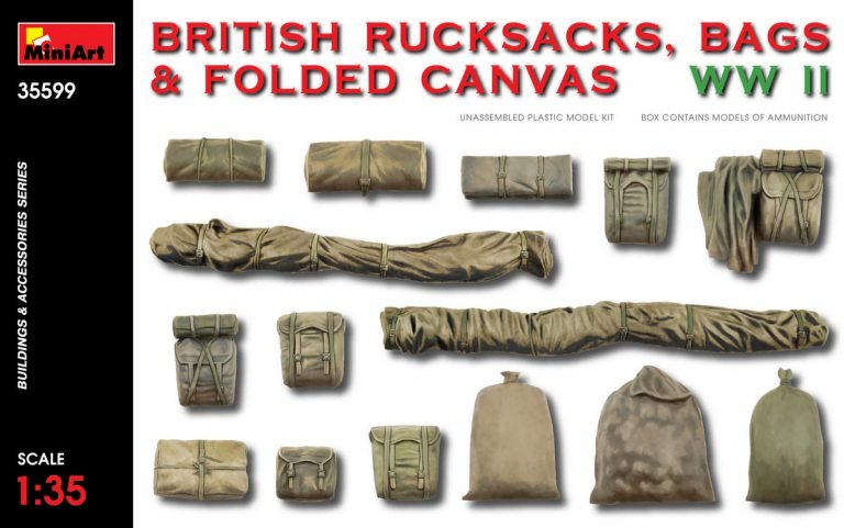 Mini Art - WWII British Rucksacks 1:35