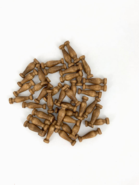 Model Expo - 5/16" (8mm) Walnut Stanchion 40 pcs