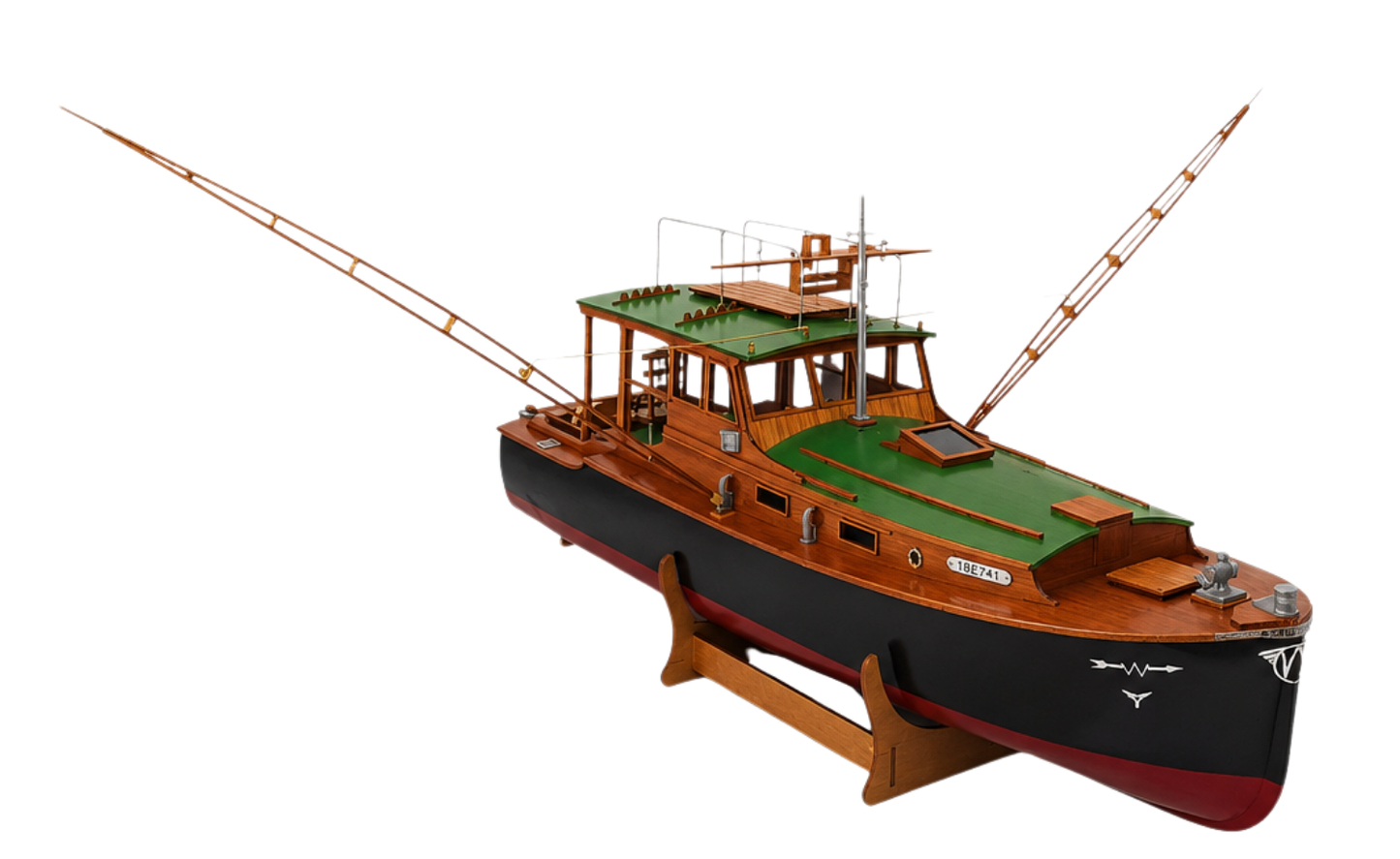 Model Shipways Ernest Hemingway's Pilar - 1:30 Scale Wooden Sportfishing Boat Model Kit