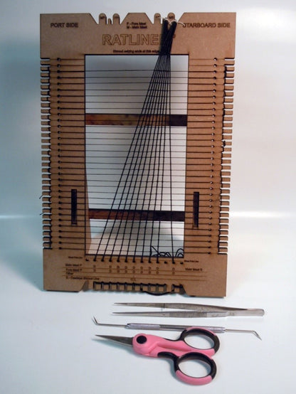 Model Shipways RATLINER - THE SHROUD BUILDING TOOL - FOR APPROXIMATE SCALES OF 1:35 TO 1:48