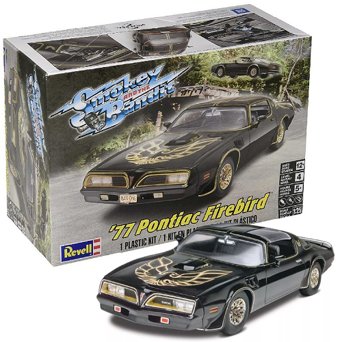 Revell ’77 Pontiac Firebird “Smokey and the Bandit” — 1:25 Scale Model Kit