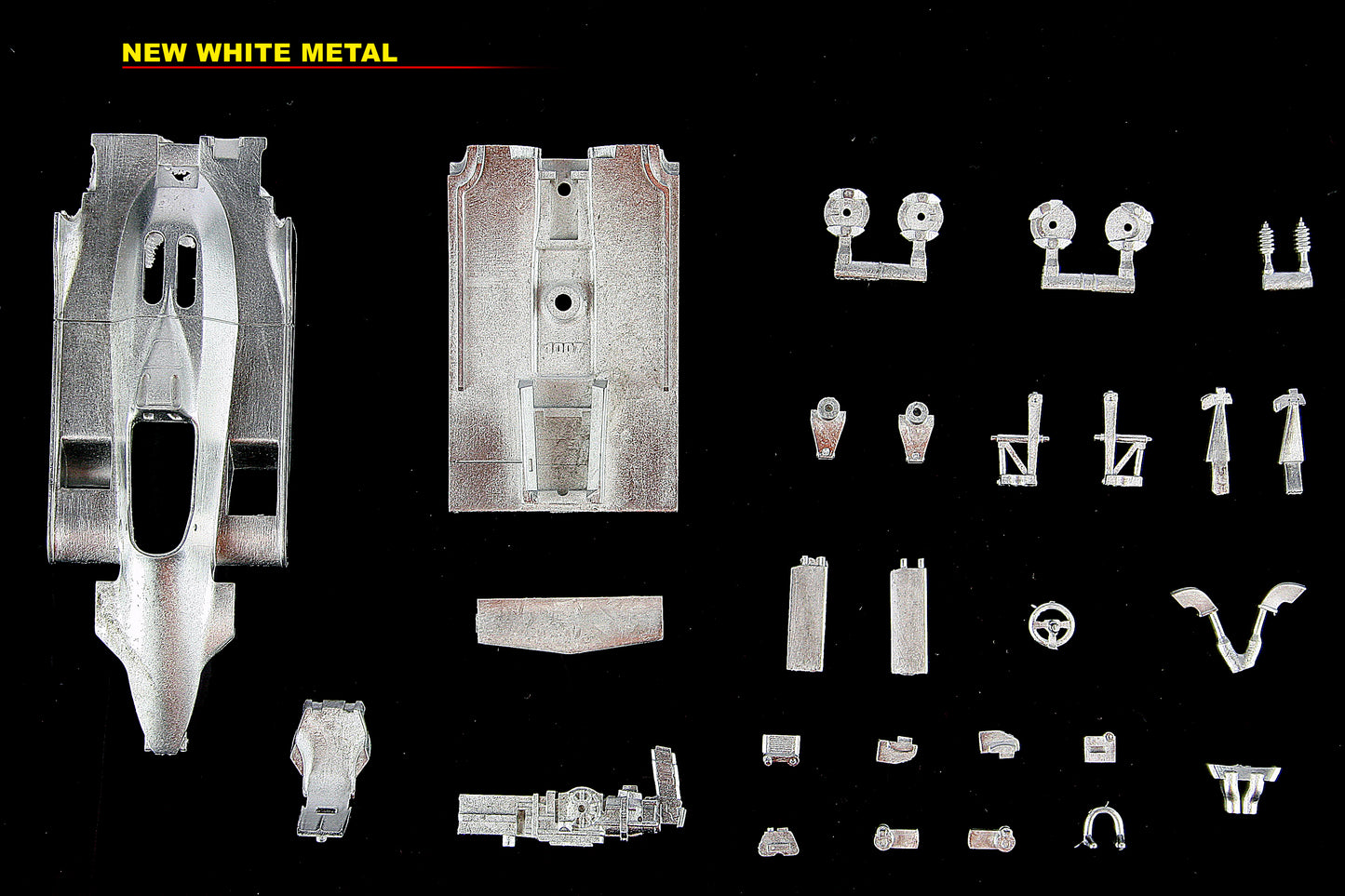 Tameo - SLK064 Williams FW 07C Ford - 1981 - White Metal Car Kit - Scale 1:43, Made in Italy