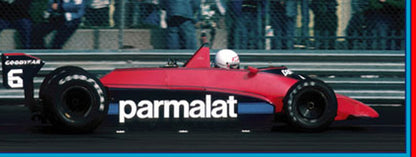 Tameo - SLK110 Brabham BT49 Ford - 1979- White Metal Car Kit - Scale 1:43, Made in Italy