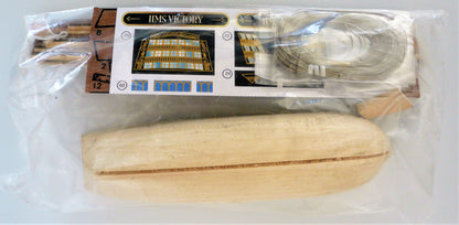 Corel - SM101 HMS Victory - Solid Carved Wood Hull Kit - Scale 1:310 - Length 13-1/4"