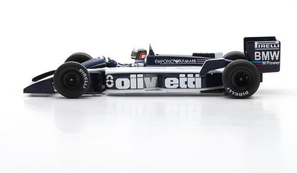 Tameo - TMK267 Brabham BT-55 BMW - 1986 - White Metal Car Kit - Scale 1:43, Made in Italy