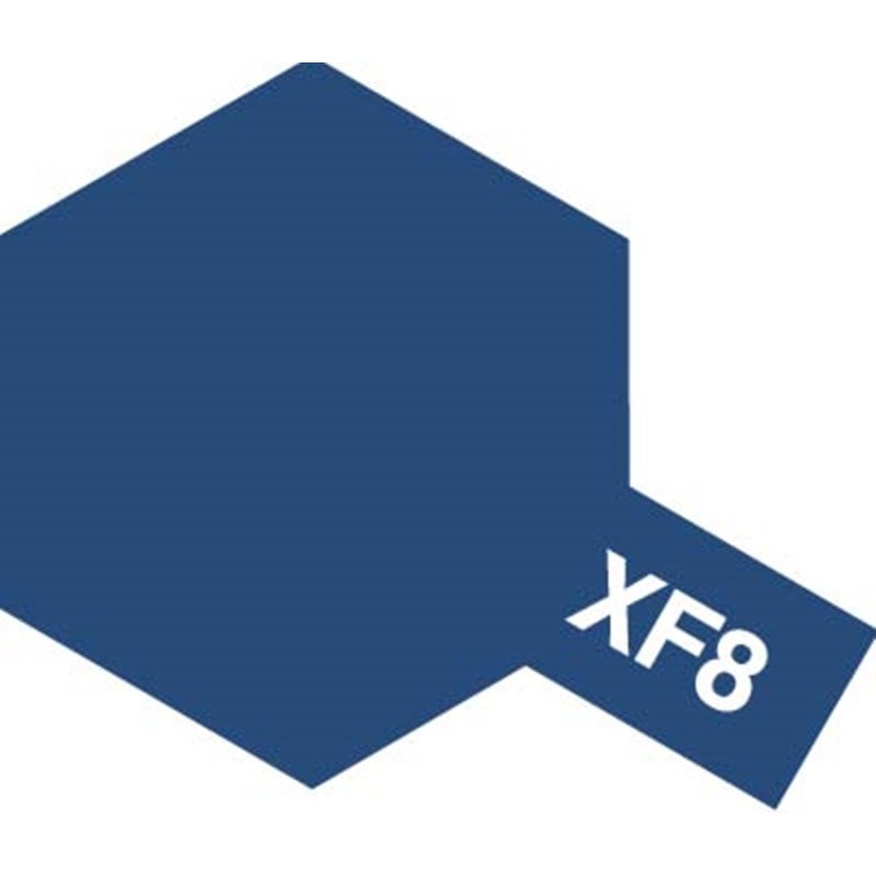 Tamiya - Flat Acrylic Paint XF-8 Blue 23ml - #81308