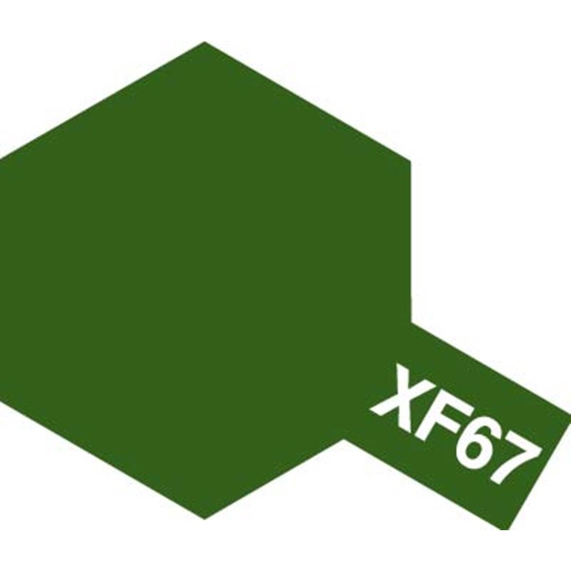 Tamiya - Acrylic Paint XF-67 Nato Green 23ml - #81367