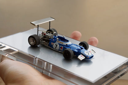 Tameo TMK397 Matra MS-80 Ford Cosworth - 1969 - White Metal Car Kit - Scale 1:43, Made in Italy