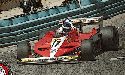 Tameo - TMK341 Ferrari 312 T3 - 1978 - White Metal Car Kit - Scale 1:43, Made in Italy