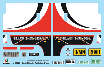 Italeri - 1:24 Black Thunder Australian Truck