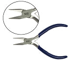 SONA 5.5'' Professional Quality Chain Nose, Box Joint, Blue Gripped Handle
