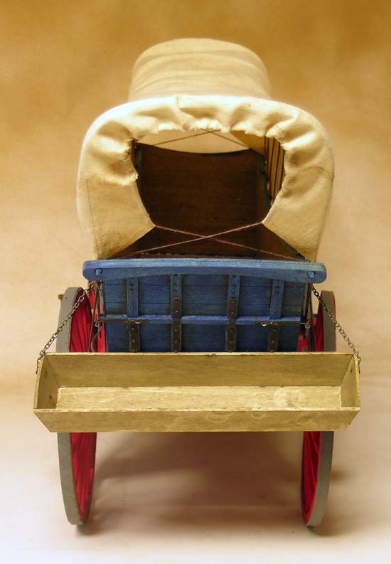 Model Trailways Conestoga Wagon 1:12 Scale Wood and Metal Kit