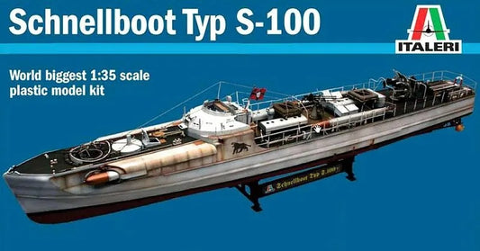 Italeri - 5603 SCHNELLBOOT S - 100 - PREMIER EDITION 1/35 Scale