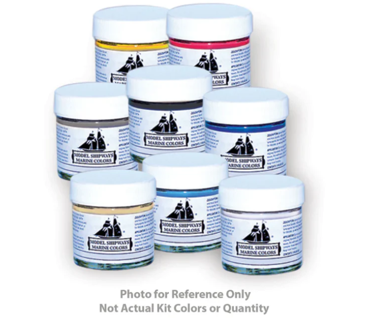 Dusek Mamoli MV41 Flying Cloud  Acrylic Paint Set - 6 x 1oz. Botles