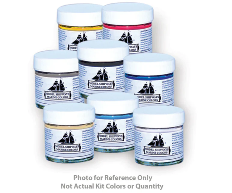 Dusek Mamoli MV21 Sao Miguel Caracca  Atlantica Acrylic Paint Set - 7 x 1oz. Botles