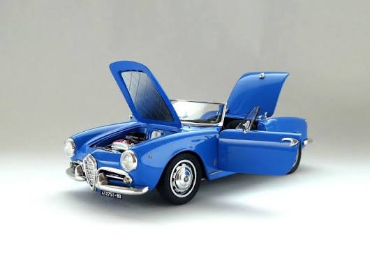Italeri - 1:24 Alfa Romeo Giulia 1600 Spider