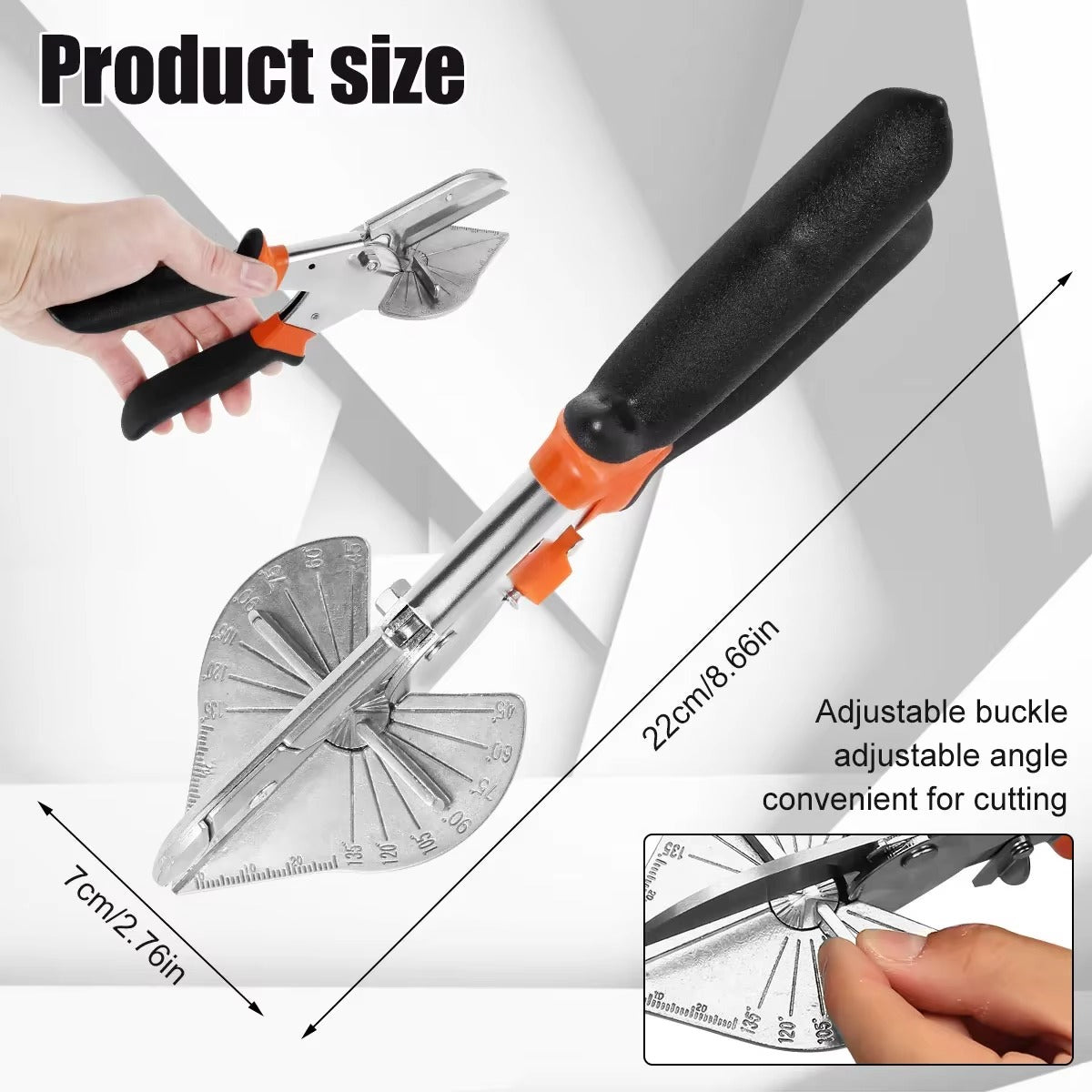 Easy Miter Cutter for Model Building — 45° to 135°
