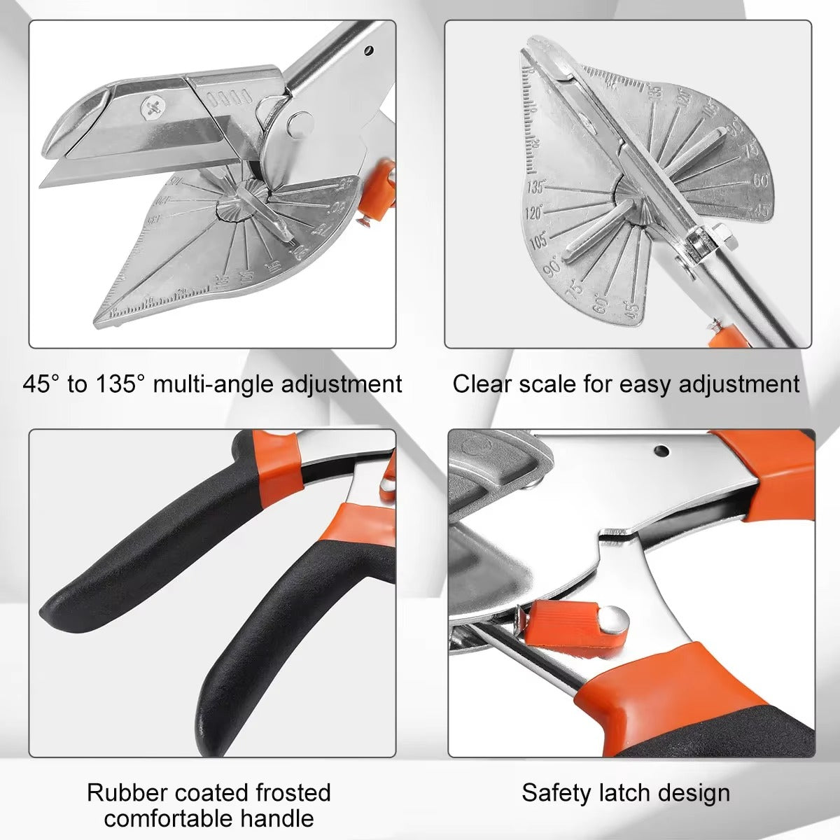 Easy Miter Cutter for Model Building — 45° to 135°