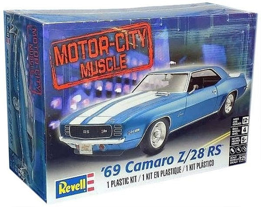 Revell 1969 Chevrolet Camaro Z/28 — 1:12 Scale 3-in-1 Limited Edition Model Kit