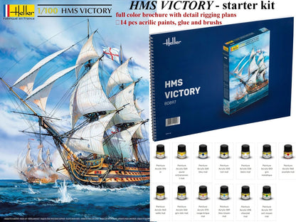 Heller 58897 -  HMS Victory Starter Kit — 1:100 Scale