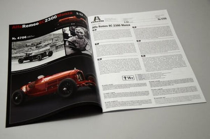 Italeri 4706 - Alfa Romeo 8C 2300 Monza 1:12 Scale