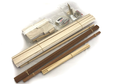 Mantua Mincio Italian Runabout 1:20 Scale Wooden Model Kit – RC Capable