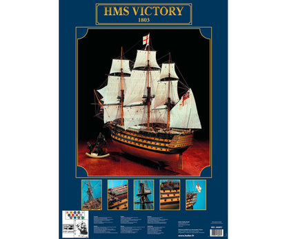 Heller 58897 -  HMS Victory Starter Kit — 1:100 Scale
