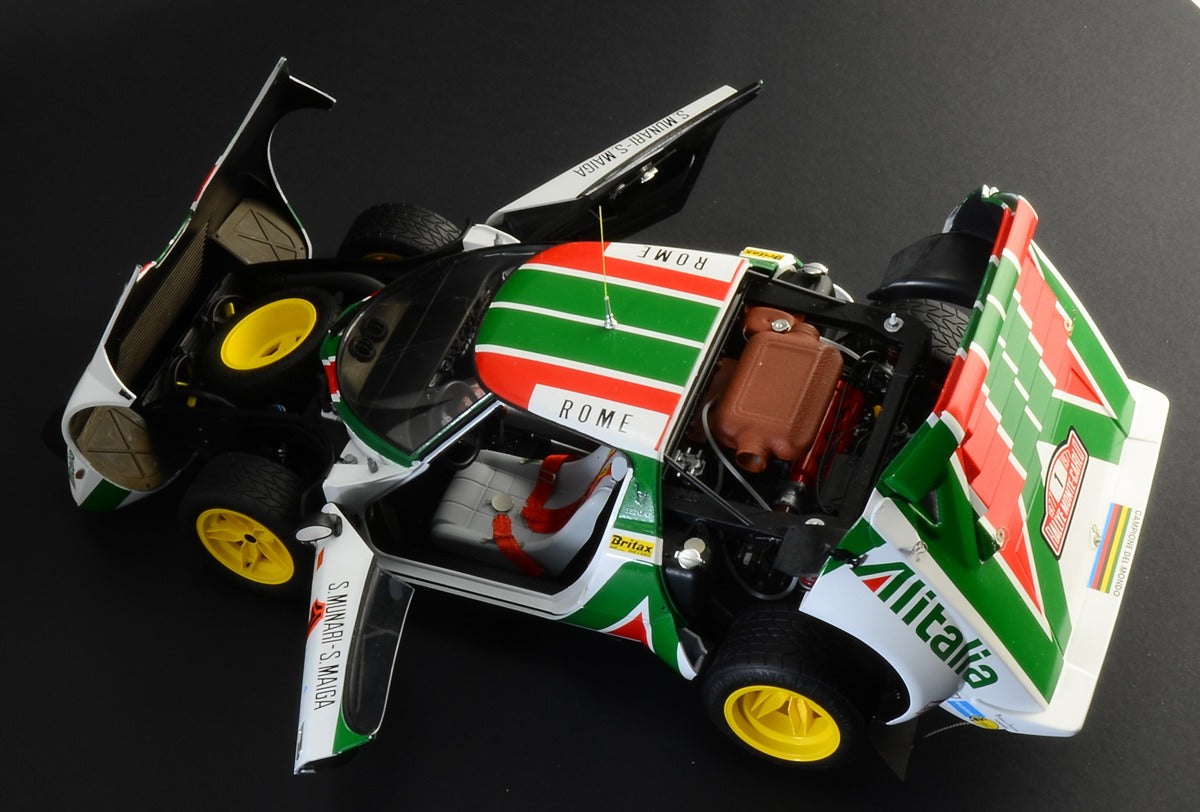 Italeri - Lancia stratos HF Gr.4 Monte Carlo 1977 - Scale 1:12