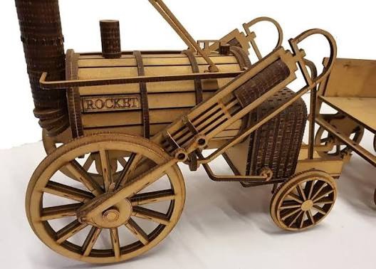 Nauticurso Stephenson's Rocket Locomotive 1:15 Scale