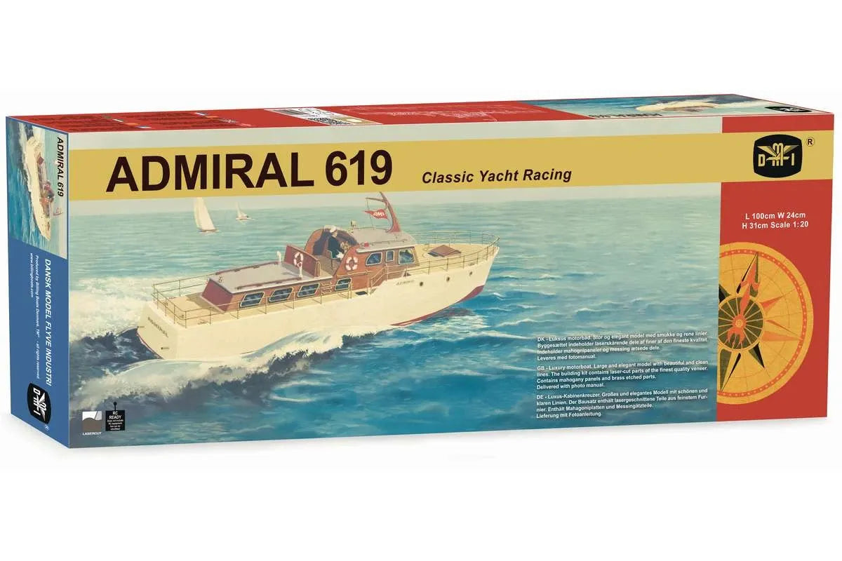 Billing Boats - 1:20 Admiral 1950s Motor Yacht