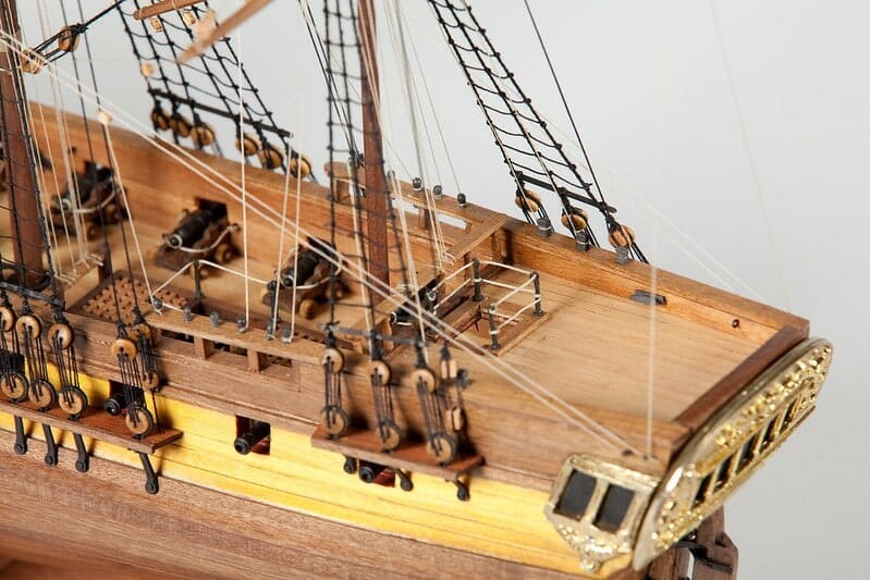 Corel - HMS GREYHOUND 20-GUN BRITISH SHIP