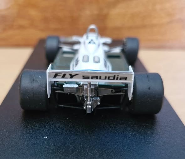 Tameo - SLK064 Williams FW 07C Ford - 1981 - White Metal Car Kit - Scale 1:43, Made in Italy