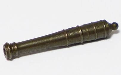 Corel - C-22 Cannon Barrel 30 mm long - Burnished precision cast metal