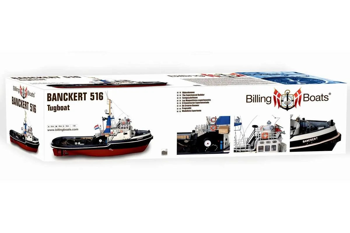 Billing Boats - Banckert PS Plastic hull 1:50 Scale