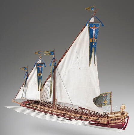 Dusek-Mamoli - D015 La Real - Plank-On-Bulkhead Wood Ship Model Kit - 1:72 Scale - 795 mm (32") Long