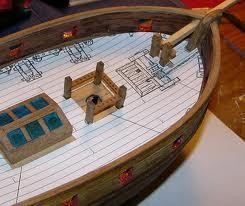 HMS Hunter 1:72 Scale - MV35 Plank-on-Bulkhead Kit by Mamoli