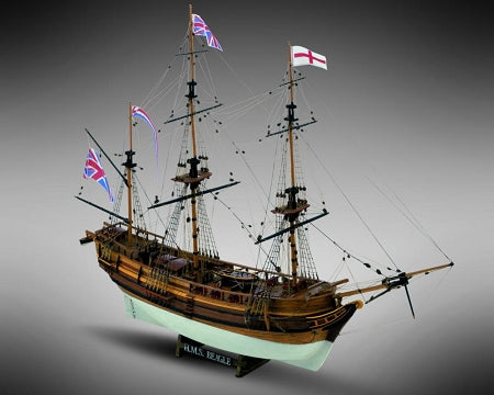 HMS Beagle 1:64 Scale MV20 Plank-on-Bulkhead Kit by Mamoli
