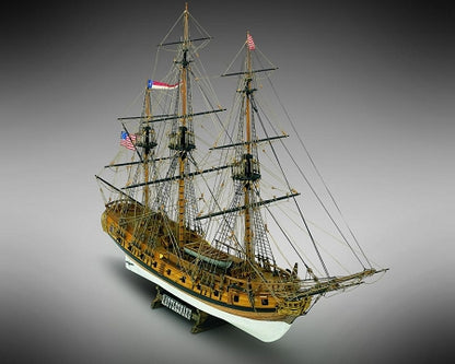 USS Rattlesnake  1:64 Scale MV36 Plank-on-Bulkhead Kit by Mamoli