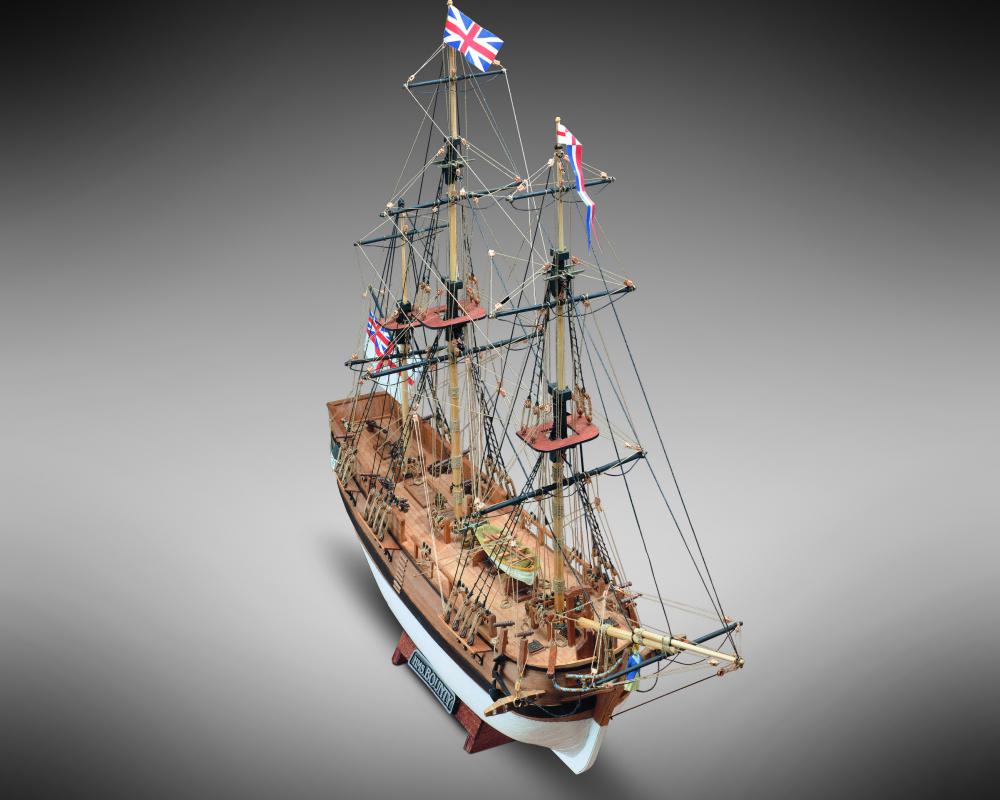 HMS Bounty 1:100  Plank-on-Bulkhead Kit by Mamoli