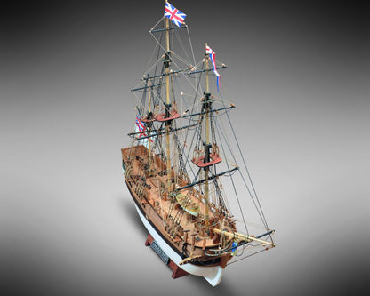 HMS Bounty 1:100  Plank-on-Bulkhead Kit by Mamoli